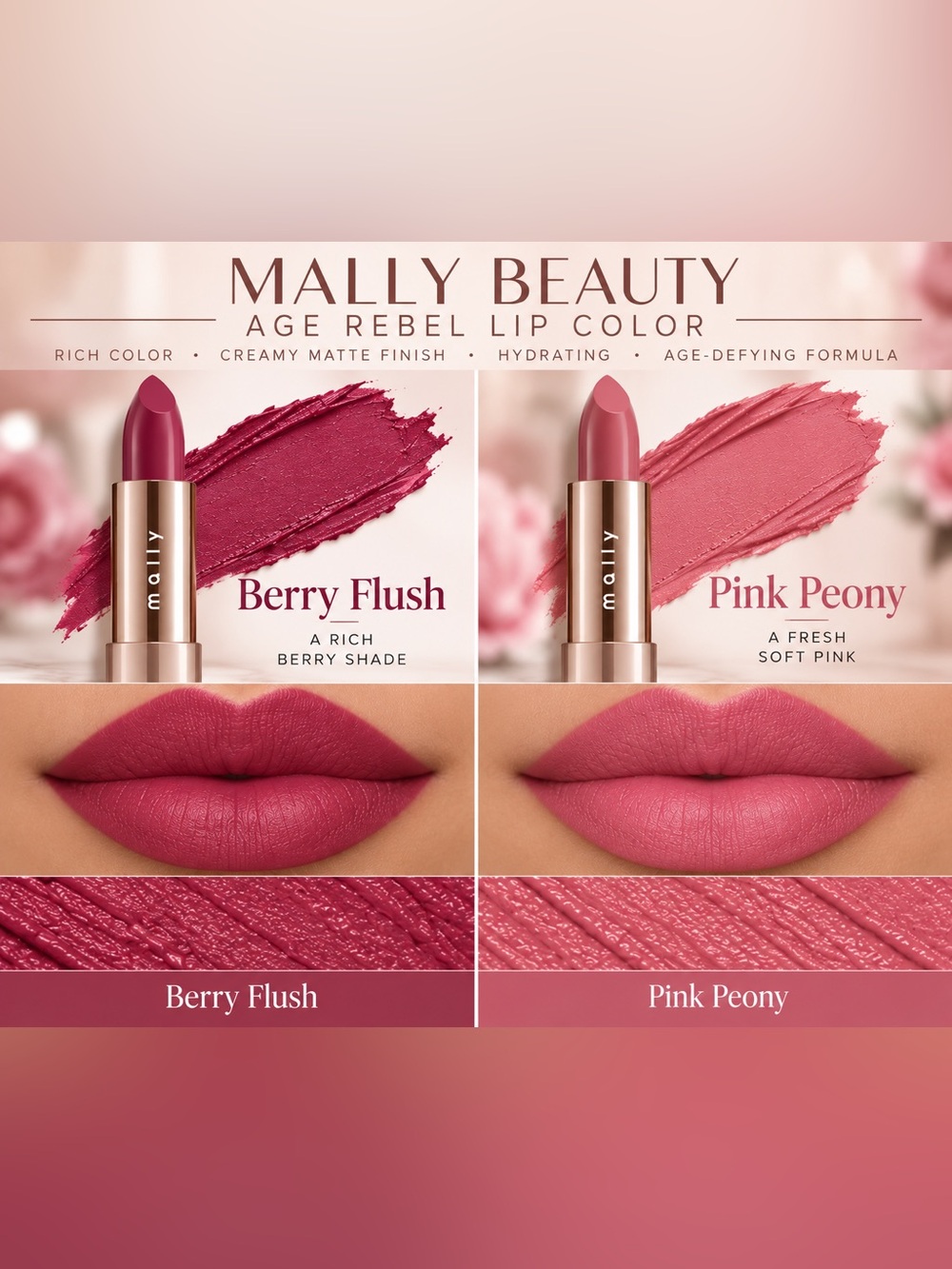 Mally beauty she rebel lip color